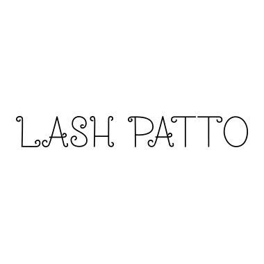 LASHPATTOロゴデザイン